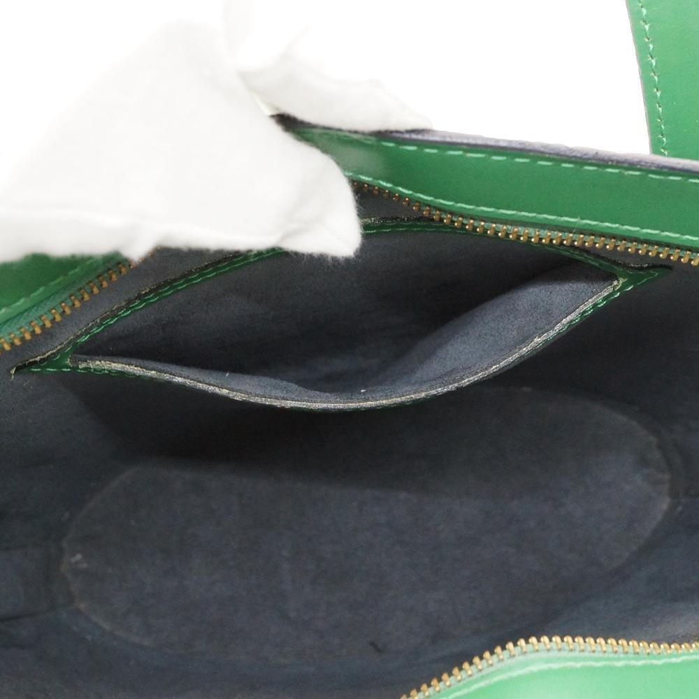 LOUIS VUITTON Epi Saint Jacques Handbag Tote Bag Shoulder Borneo Green